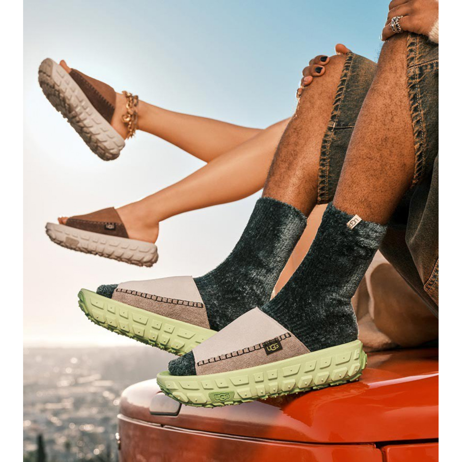 UGG Venture Daze Slide Chestnut/Ceramic