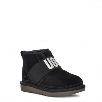 UGG Kids Neumel II Graphic Logo Boot Black 