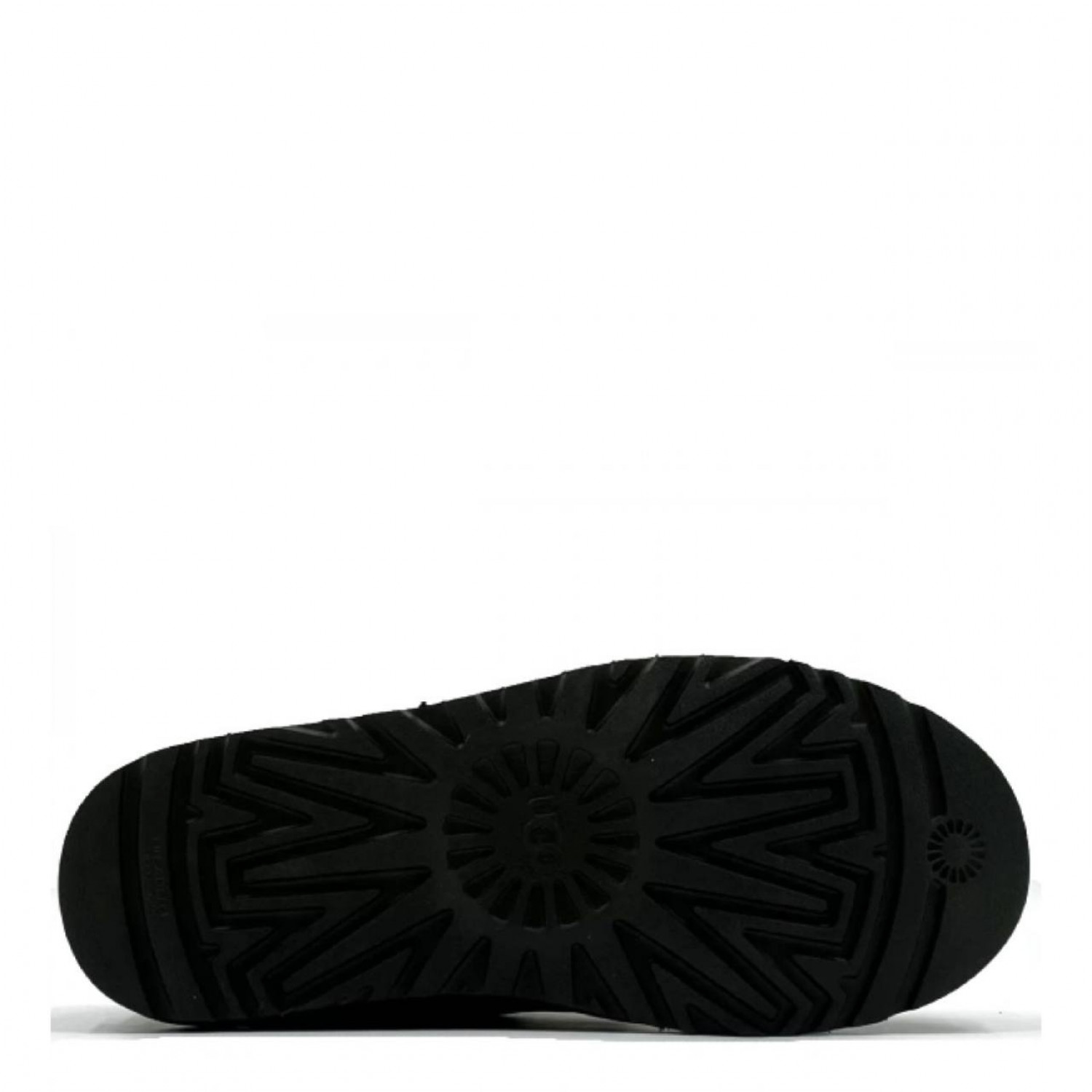 UGG Mens Slippers Flex Leather Black 