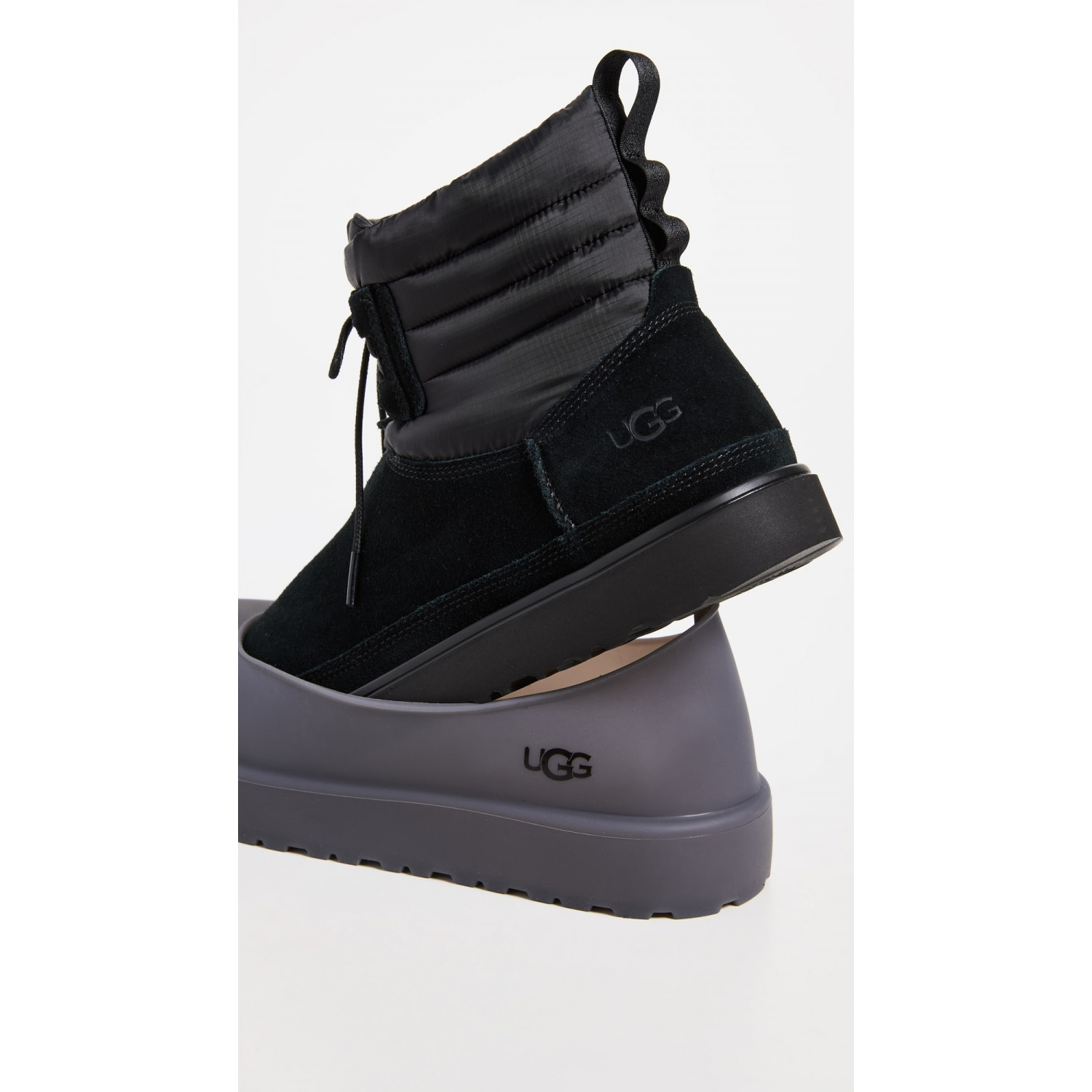 UGG Mens Classic Mini Lace-Up Weather Black 