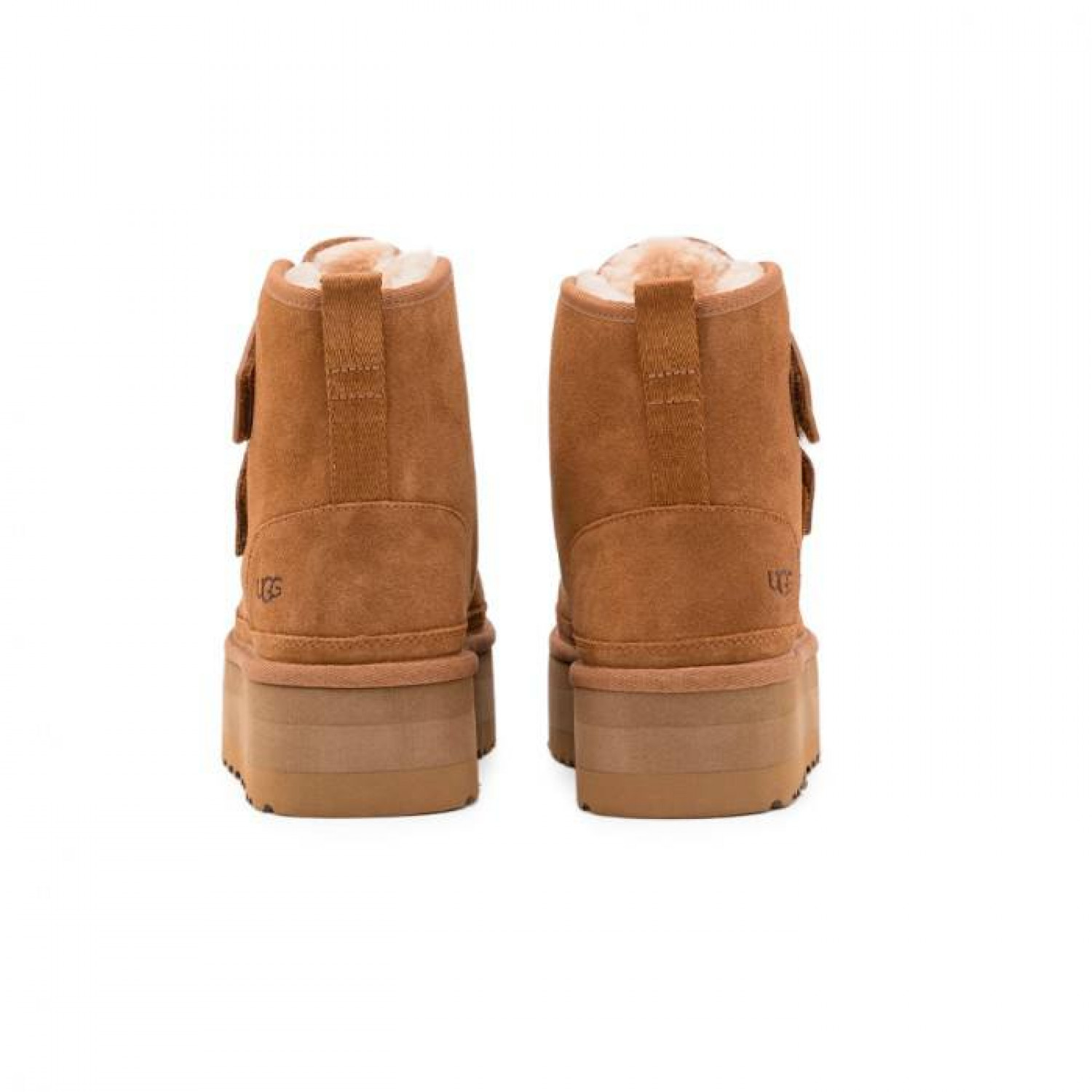 UGG Neumel Platform Buckle Chestnut