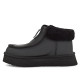UGG Funkette Platform Boots Leather Black