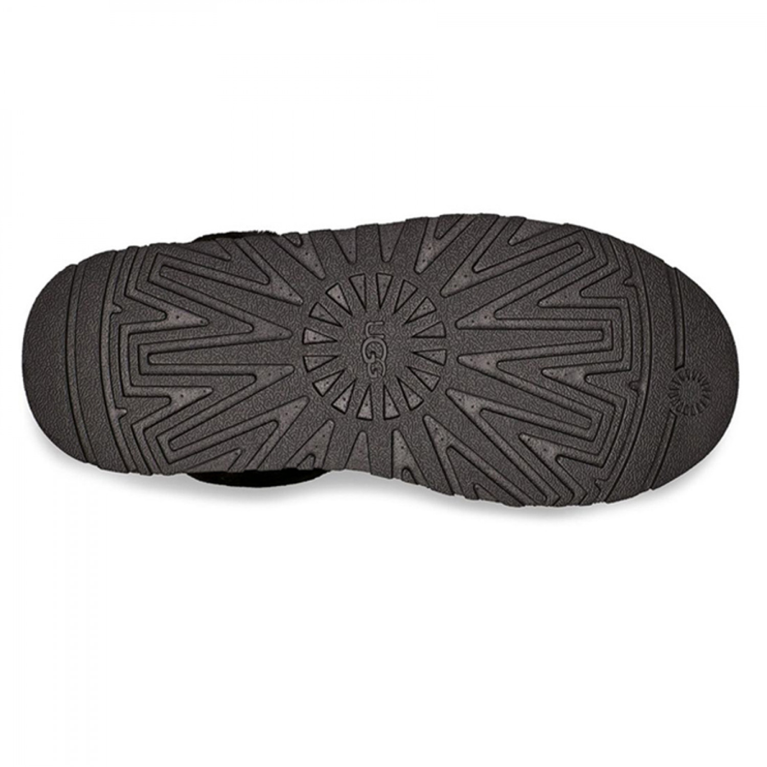 UGG Funkette Platform Boots Leather Black