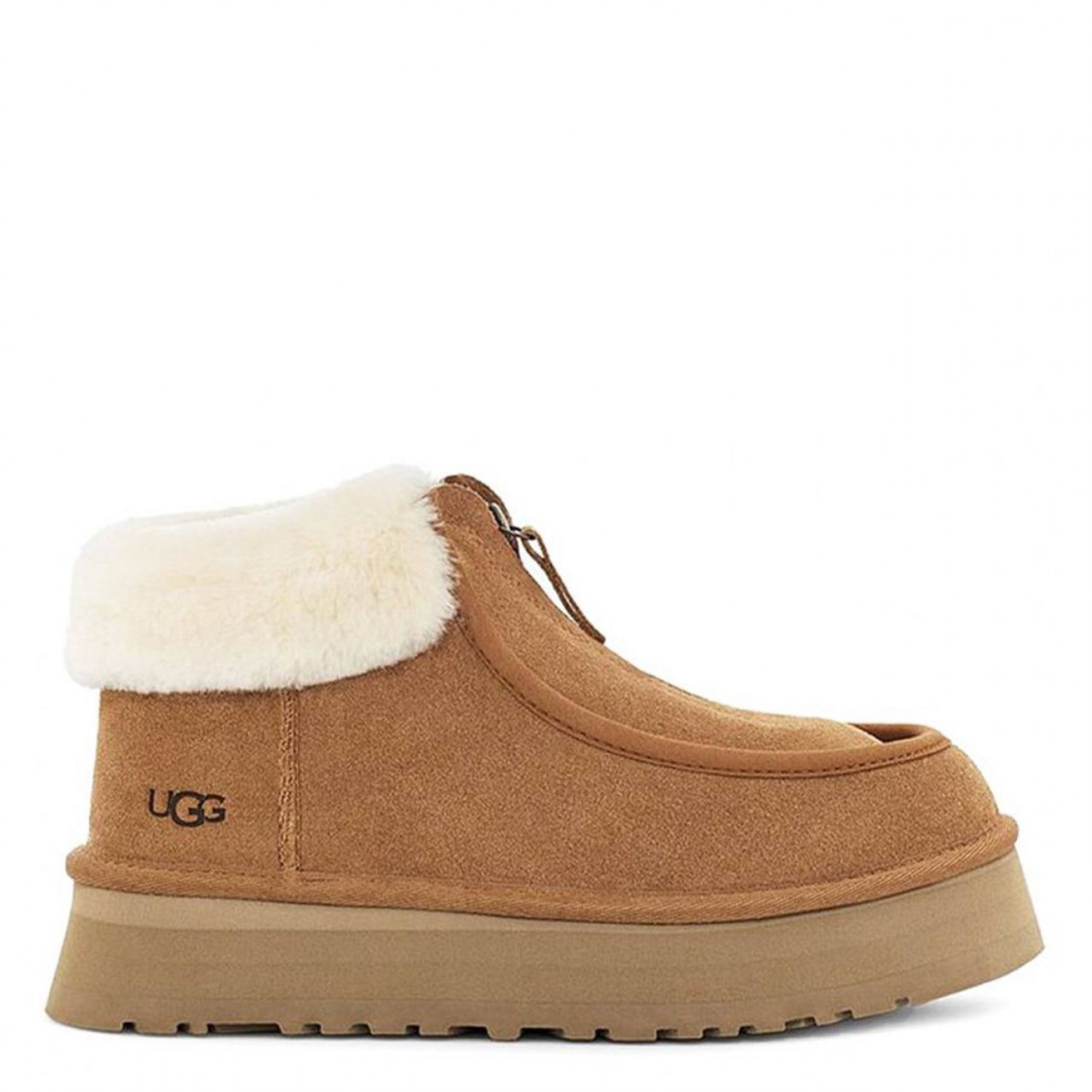 UGG Funkette Platform Boots Chestnut