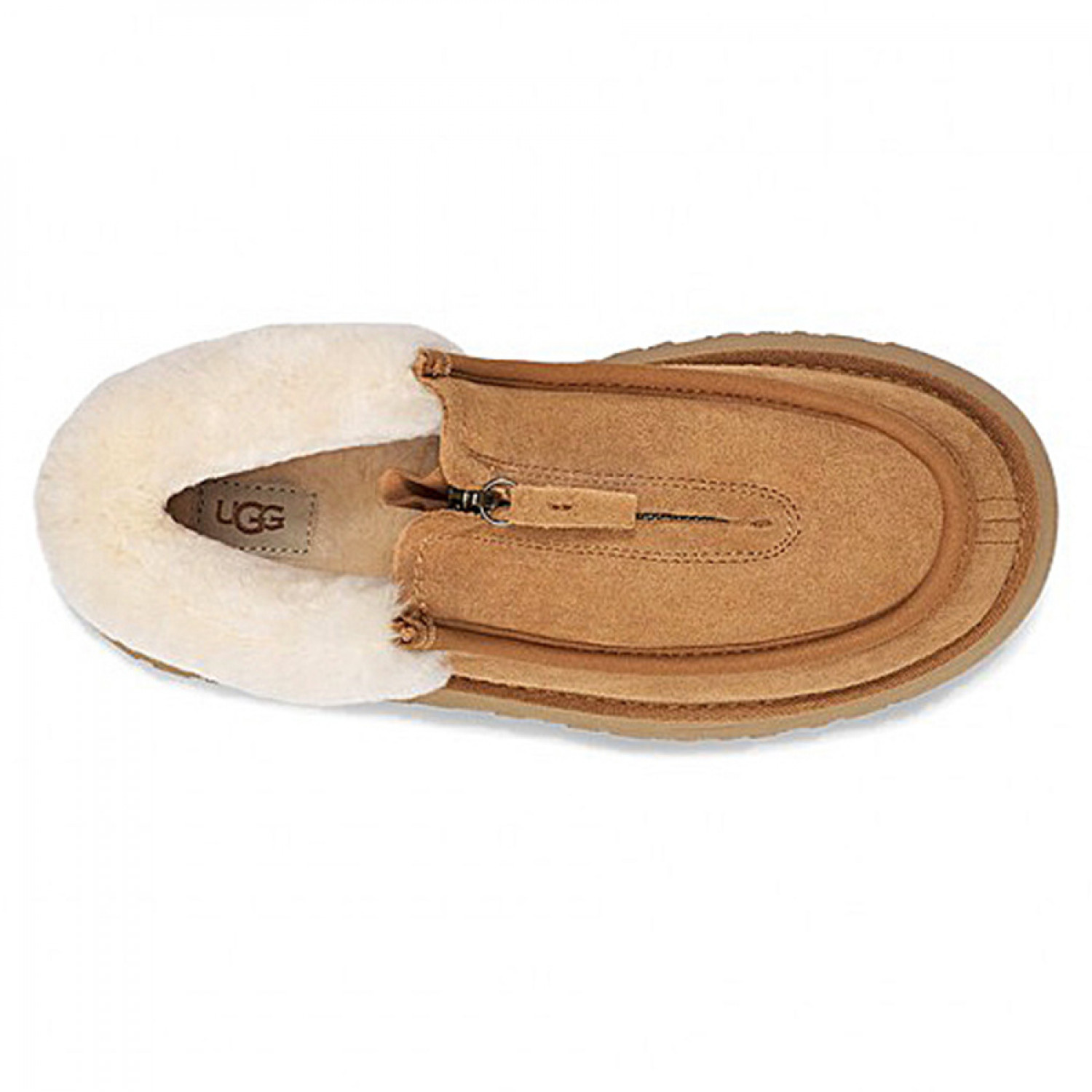 UGG Funkette Platform Boots Chestnut