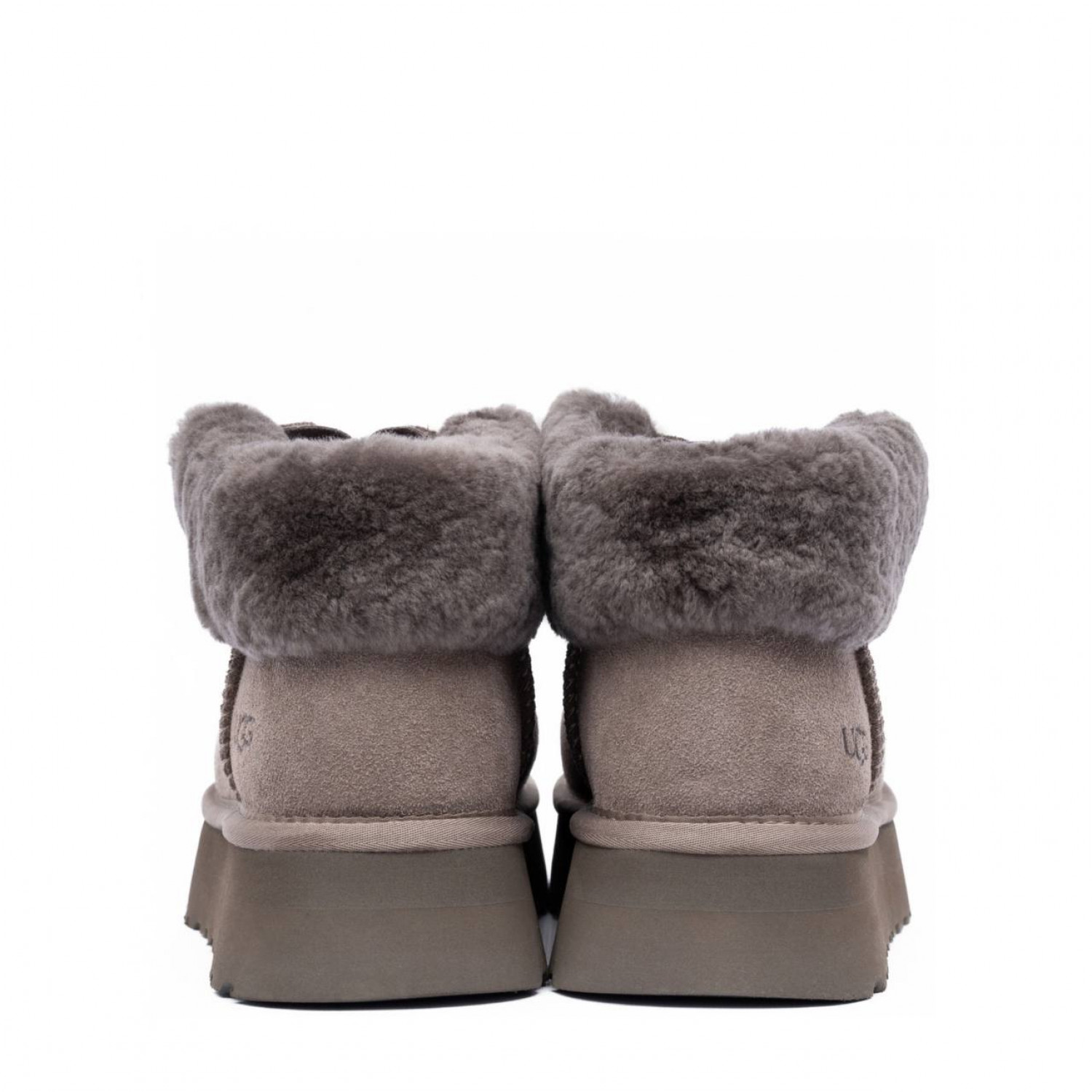 UGG Funkette Platform Boots Smoke