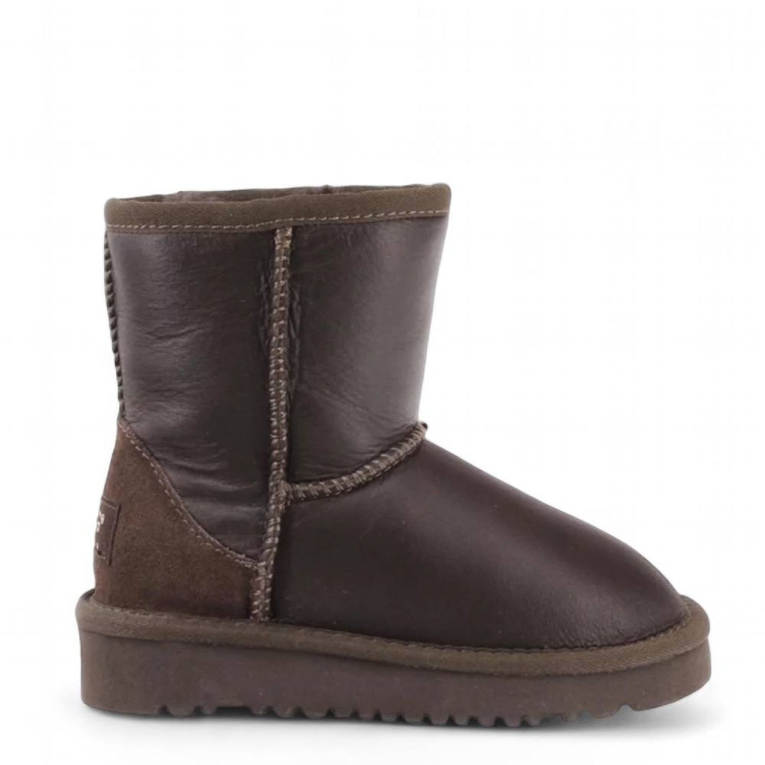 UGG Kids Classic Short Metallic Chocolate 