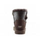 UGG Mini Bailey Button Metallic Chocolate