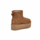 UGG Classic Mini Platform Chestnut