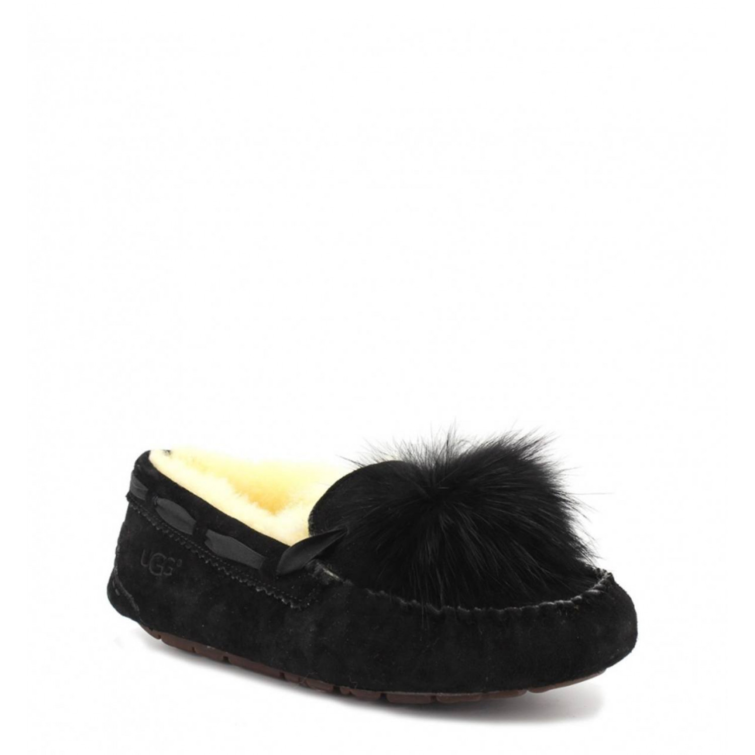 UGG Dakota Pom Pom Black