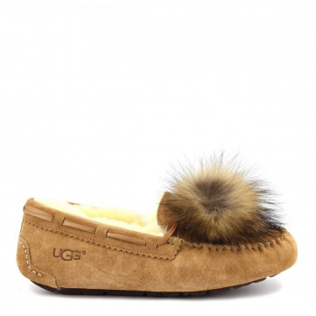 UGG Dakota Pom Pom Chestnut