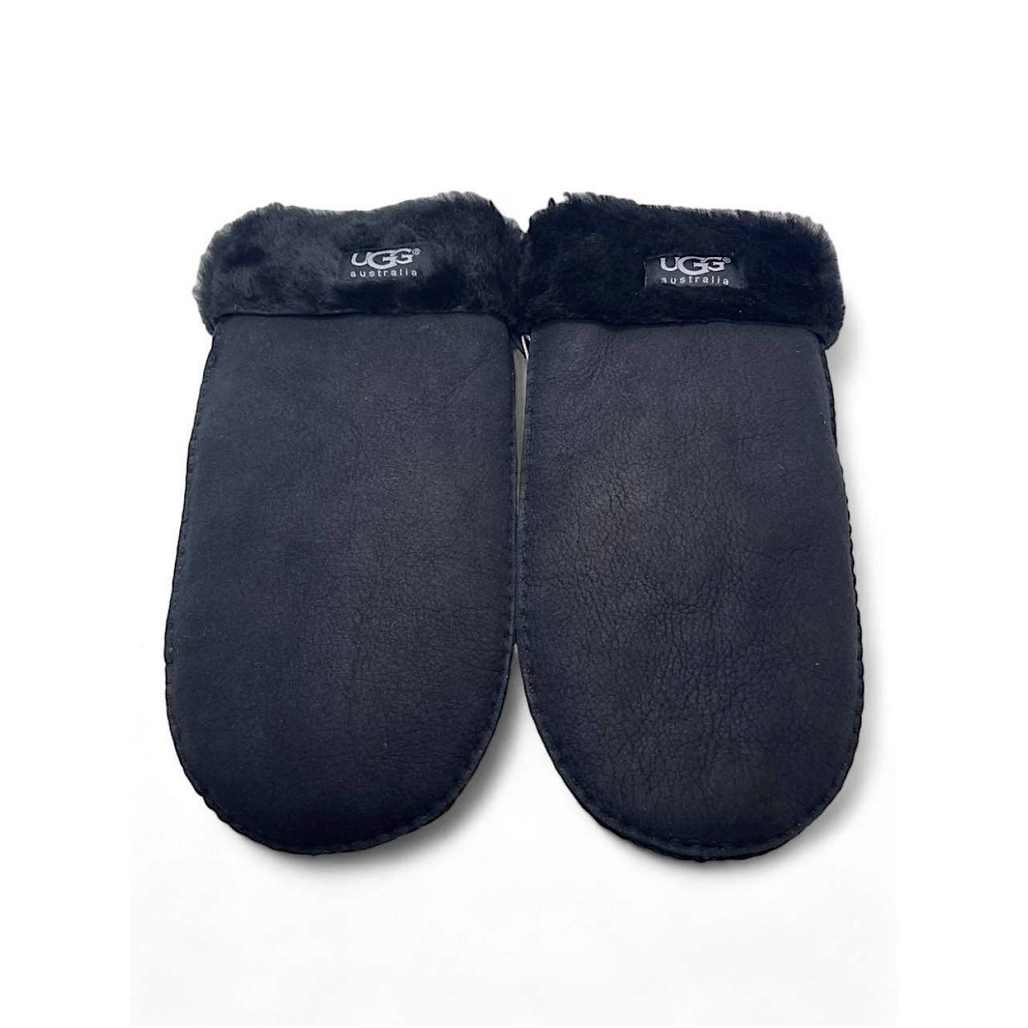 UGG Men's Sheepskin Mitten Black 
