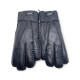 Women's Sheepskin Glove Metallic Black