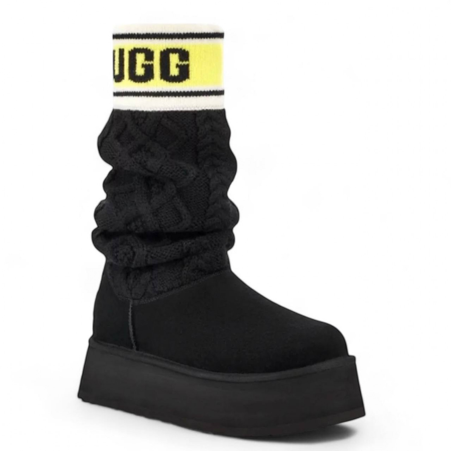 UGG Classic Sweater Letter Black