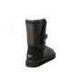 UGG Kids Bailey Button Metallic Black 