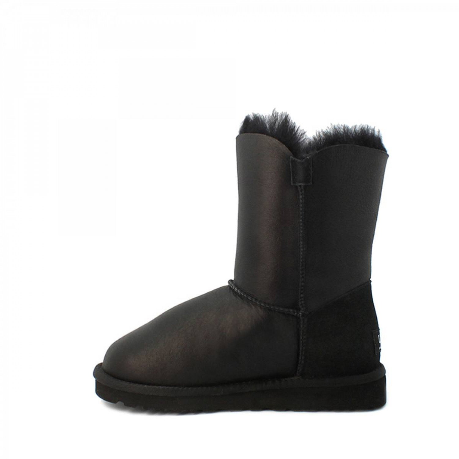 UGG Kids Bailey Button Metallic Black 