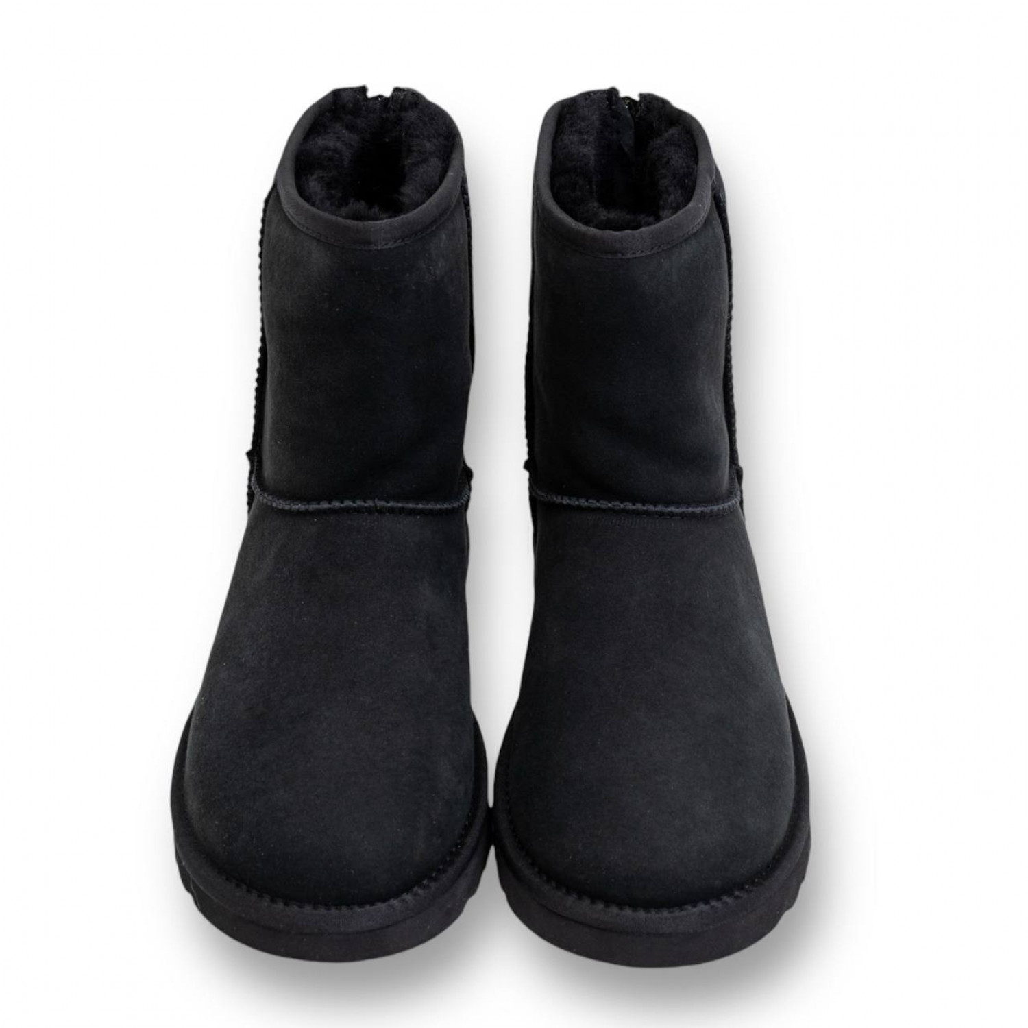 UGG Mens Classic Short Zip Black 