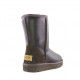 UGG Mens Classic Short Metallic Chocolate 