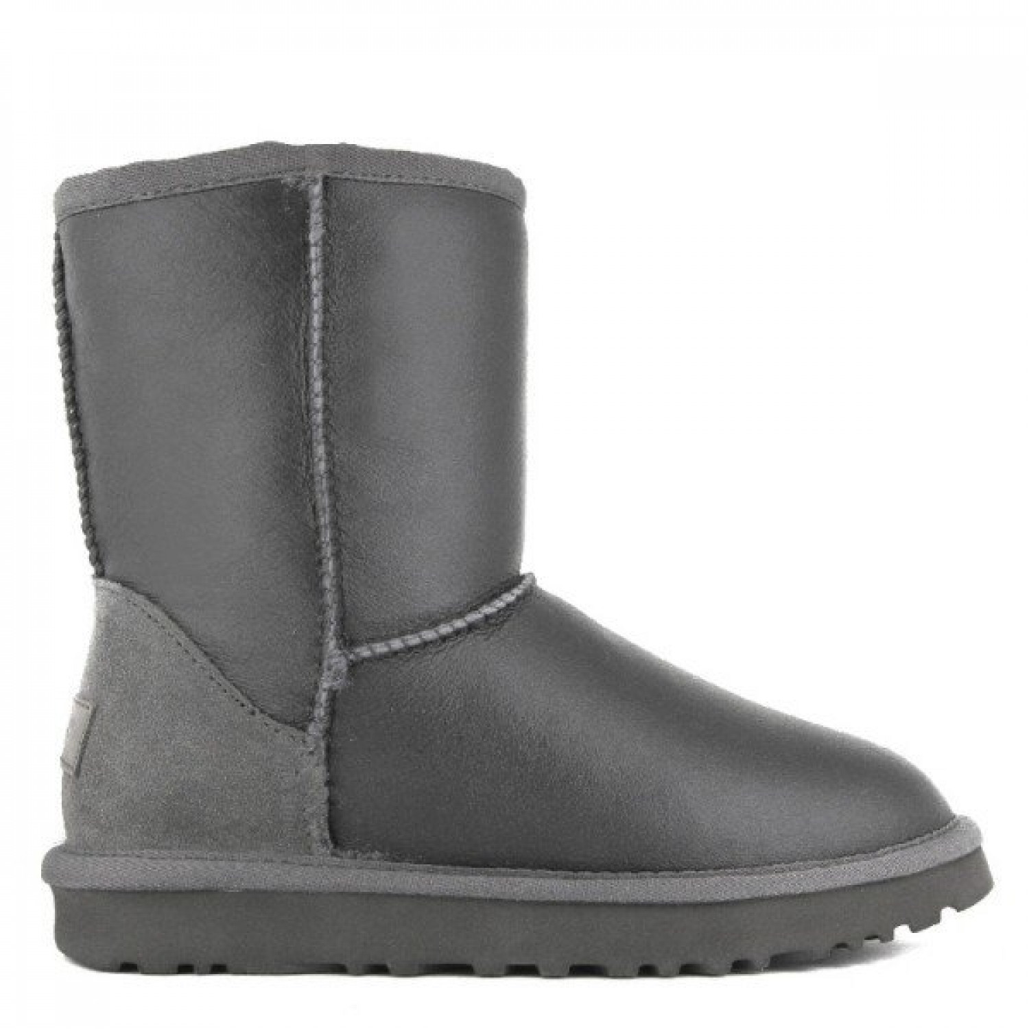 UGG Mens Classic Short Metallic Grey 