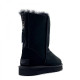UGG Classic Short Zip II Black