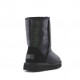 UGG Classic Short Metallic Black