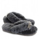 UGG Fluff Flip Flop Grey