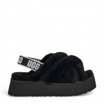 UGG Disco Cross Slide Black