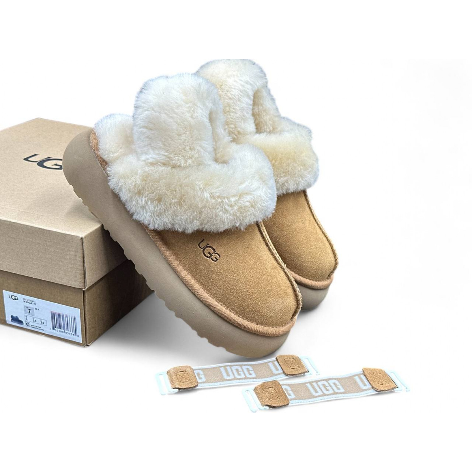 UGG Slippers Disquette Chestnut