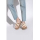UGG Disco Cross Slide Chestnut