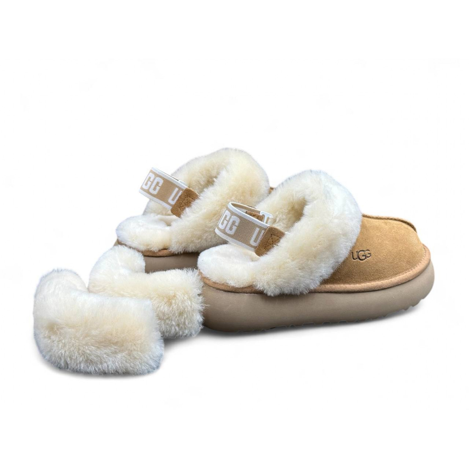 UGG Slippers Disquette Chestnut