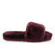 UGG Fluff Slide Slippers Dark Purple