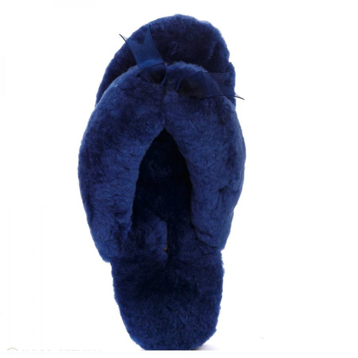 UGG Fluff Flip Flop Navy Blue