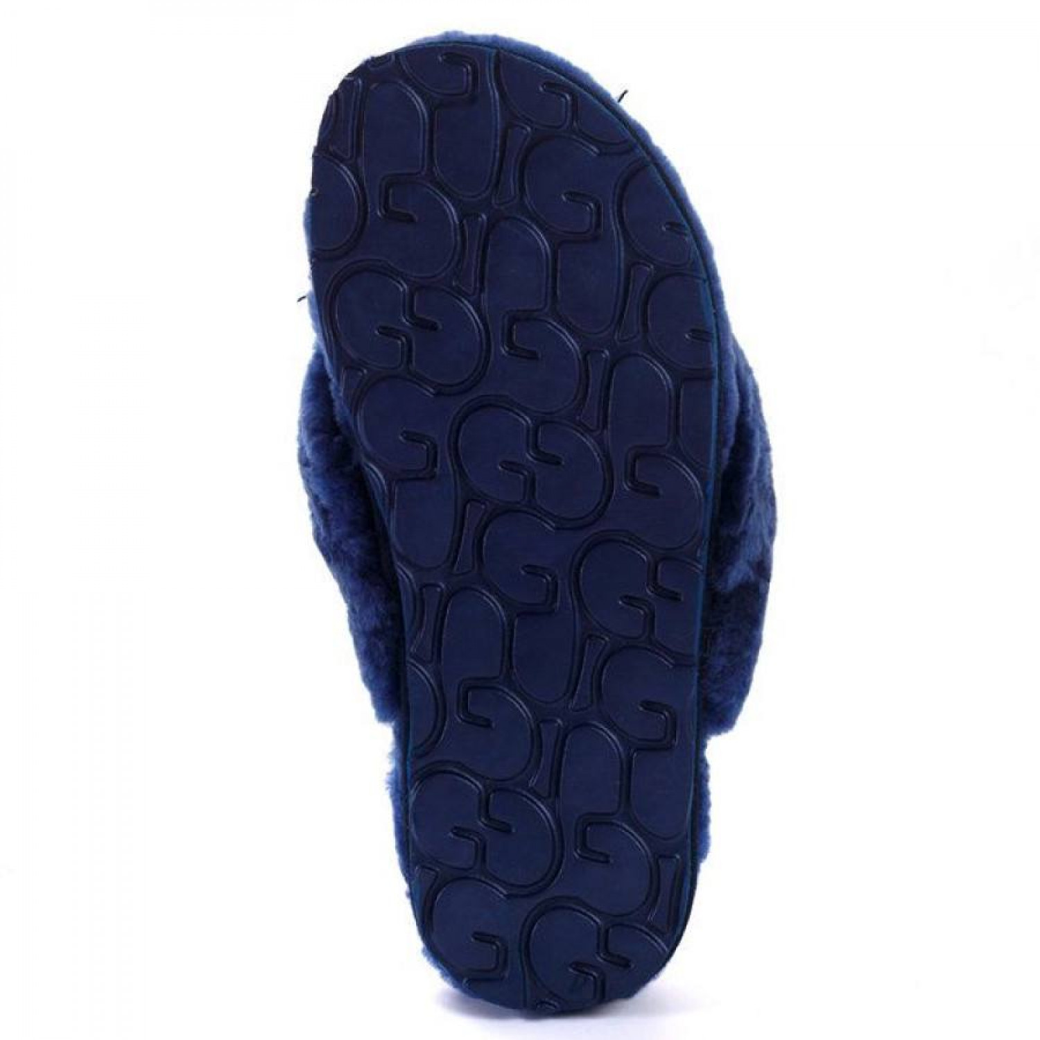 UGG Fluff Flip Flop Navy Blue