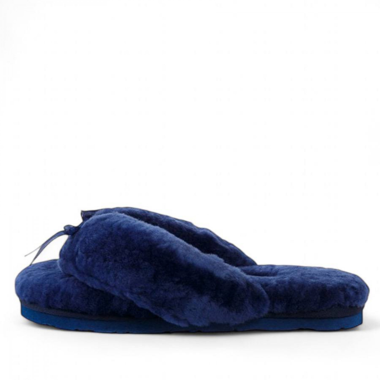 UGG Fluff Flip Flop Navy Blue