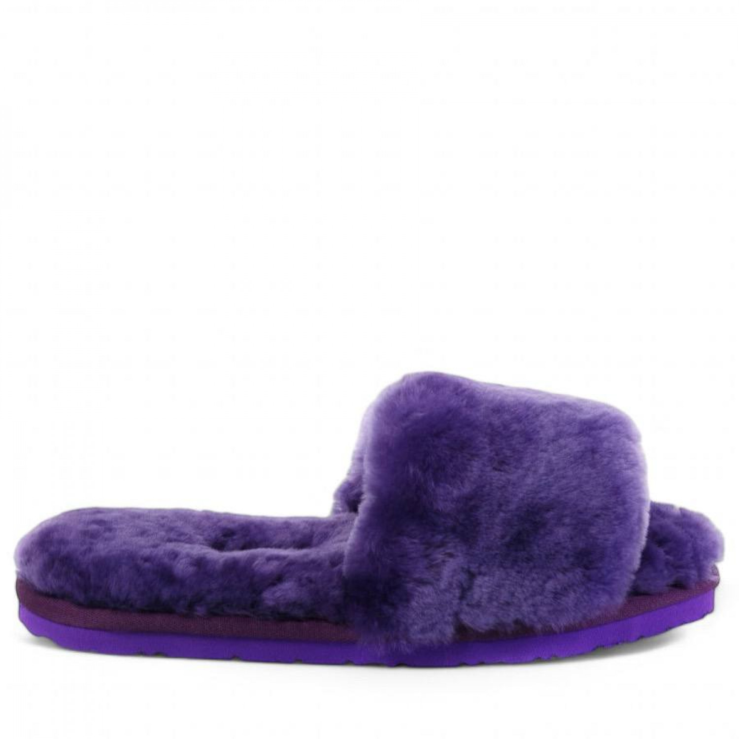 UGG Fluff Slide Slippers Purple