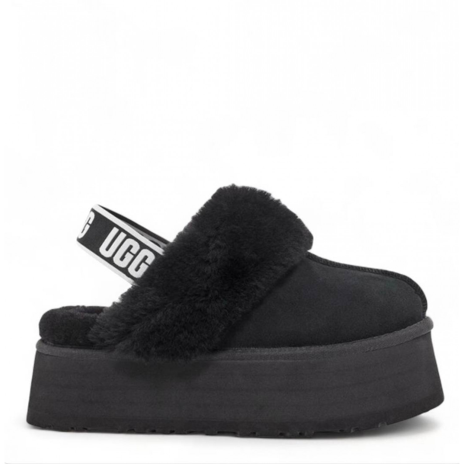 UGG Funkette Suede Platform Black