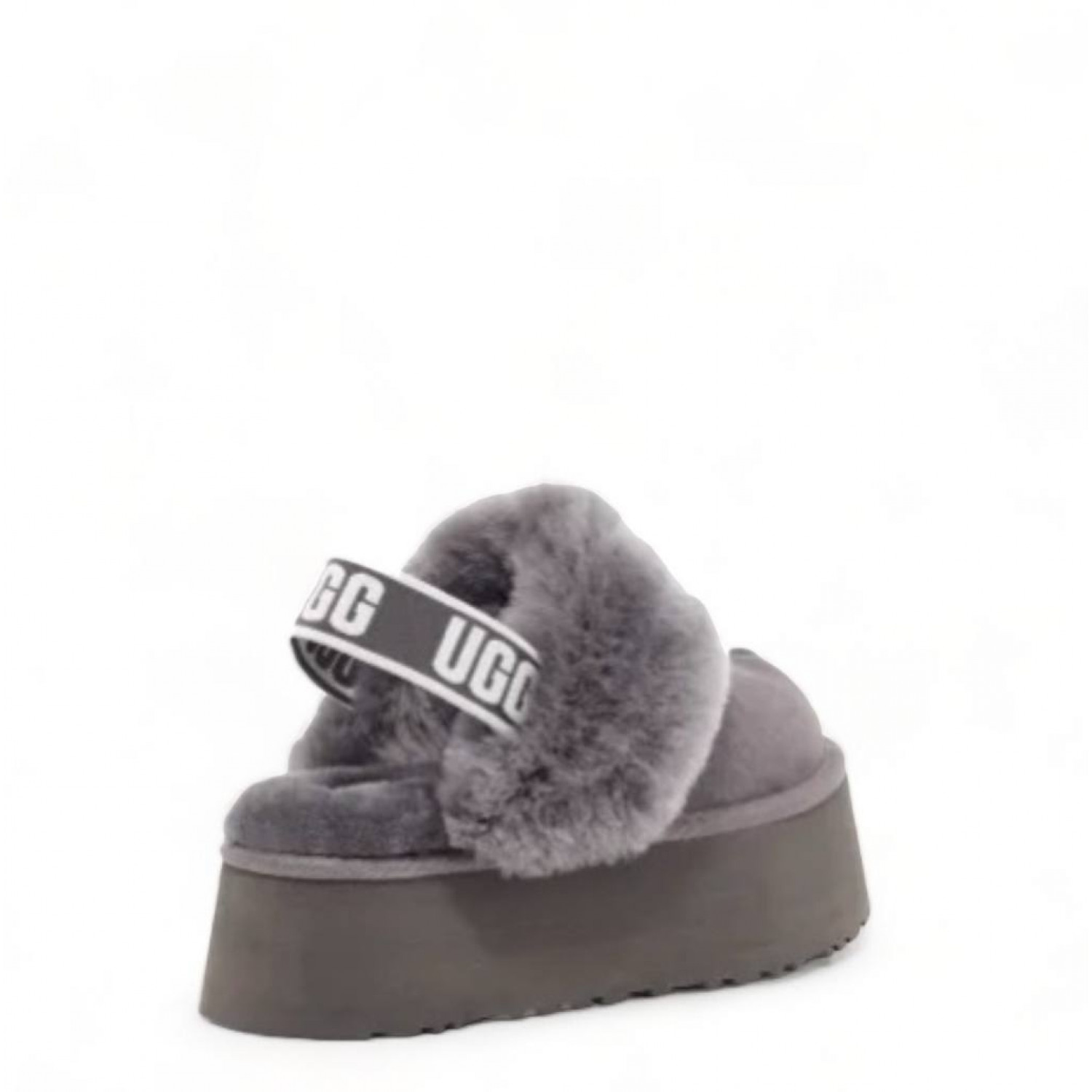UGG Funkette Suede Platform Grey
