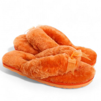 UGG Fluff Flip Flop Orange