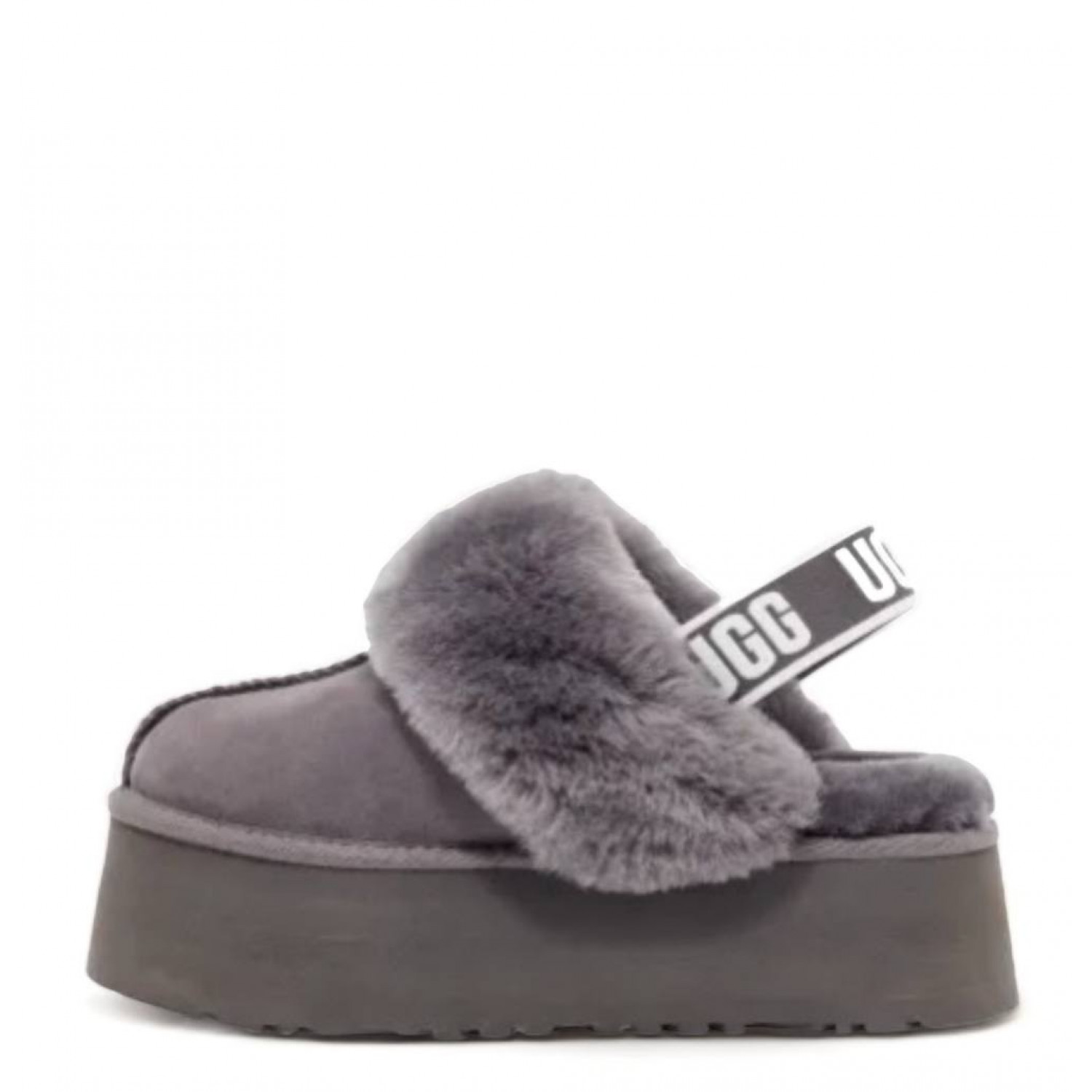 UGG Funkette Suede Platform Grey