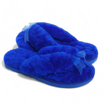 UGG Fluff Flip Flop Blue