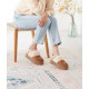 UGG Funkette Suede Platform Chestnut