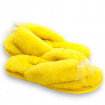 UGG Fluff Flip Flop Yellow