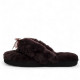 UGG Fluff Flip Flop Chocolate