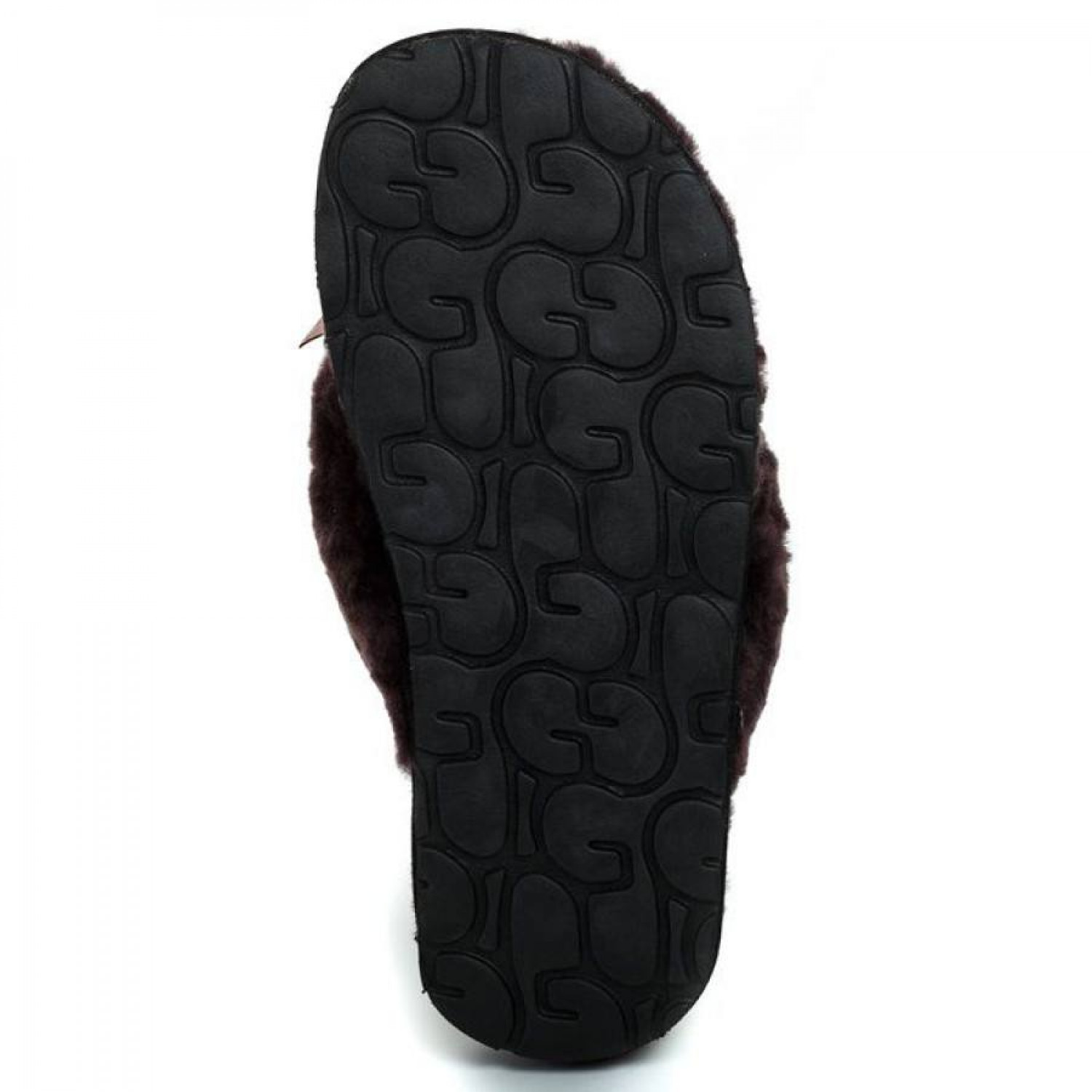 UGG Fluff Flip Flop Chocolate