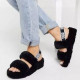 UGG Oh Yeah Slide Black