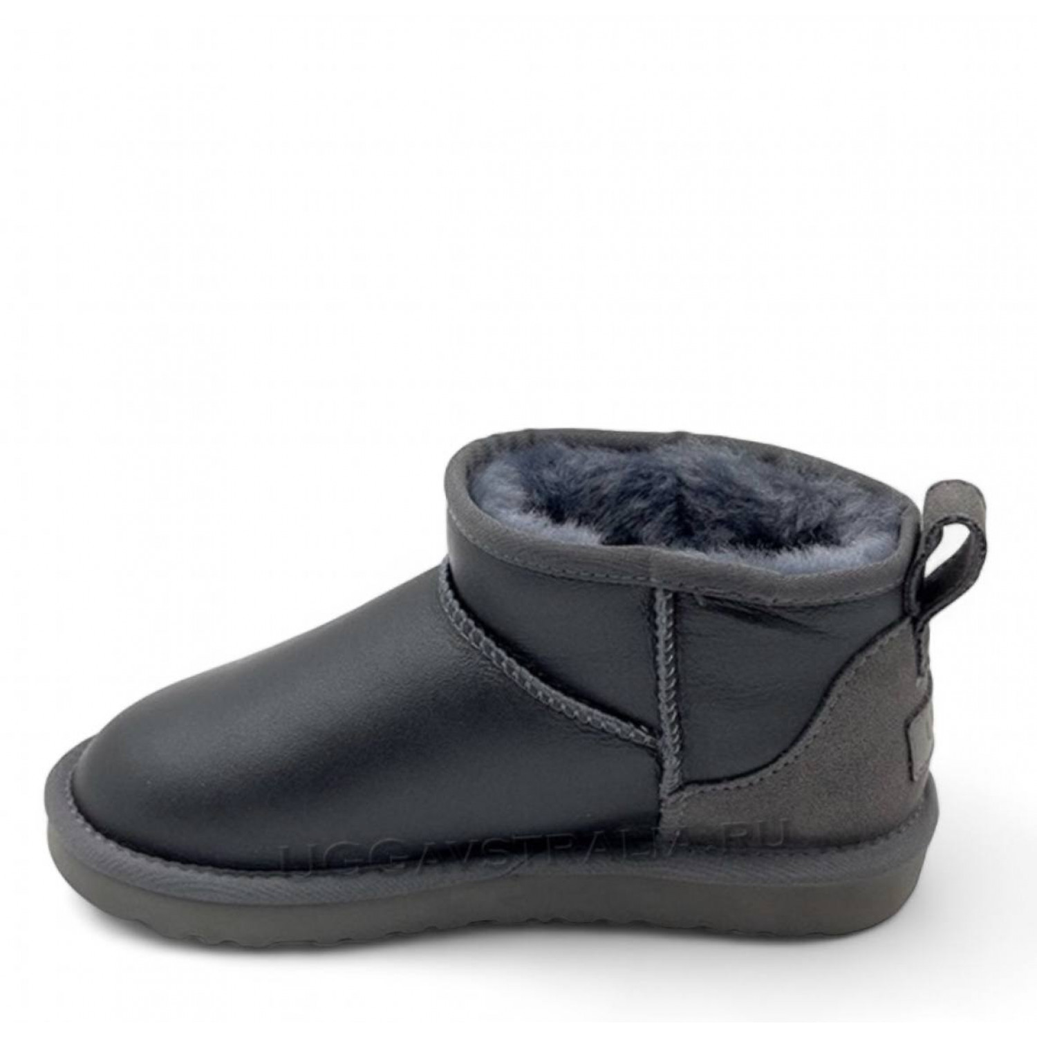 UGG Classic Ultra Mini Metallic Grey