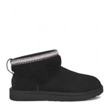 UGG Classic Ultra Mini Maxi Curly Black