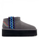 UGG Classic Ultra Mini Braid Platform Grey